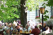 Biergarten im Hofbräukeller (Foto: Martin Schmitz)